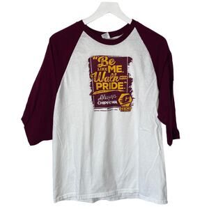 Central Michigan University Chippewas Baseball T Shirt - Unisex Size Large